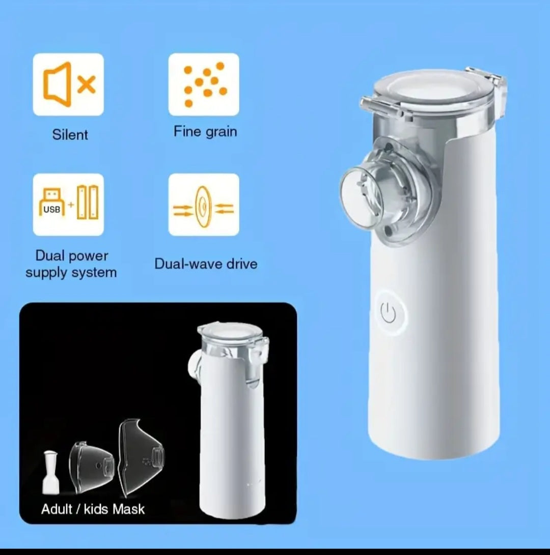 Emergency portable nebulizer